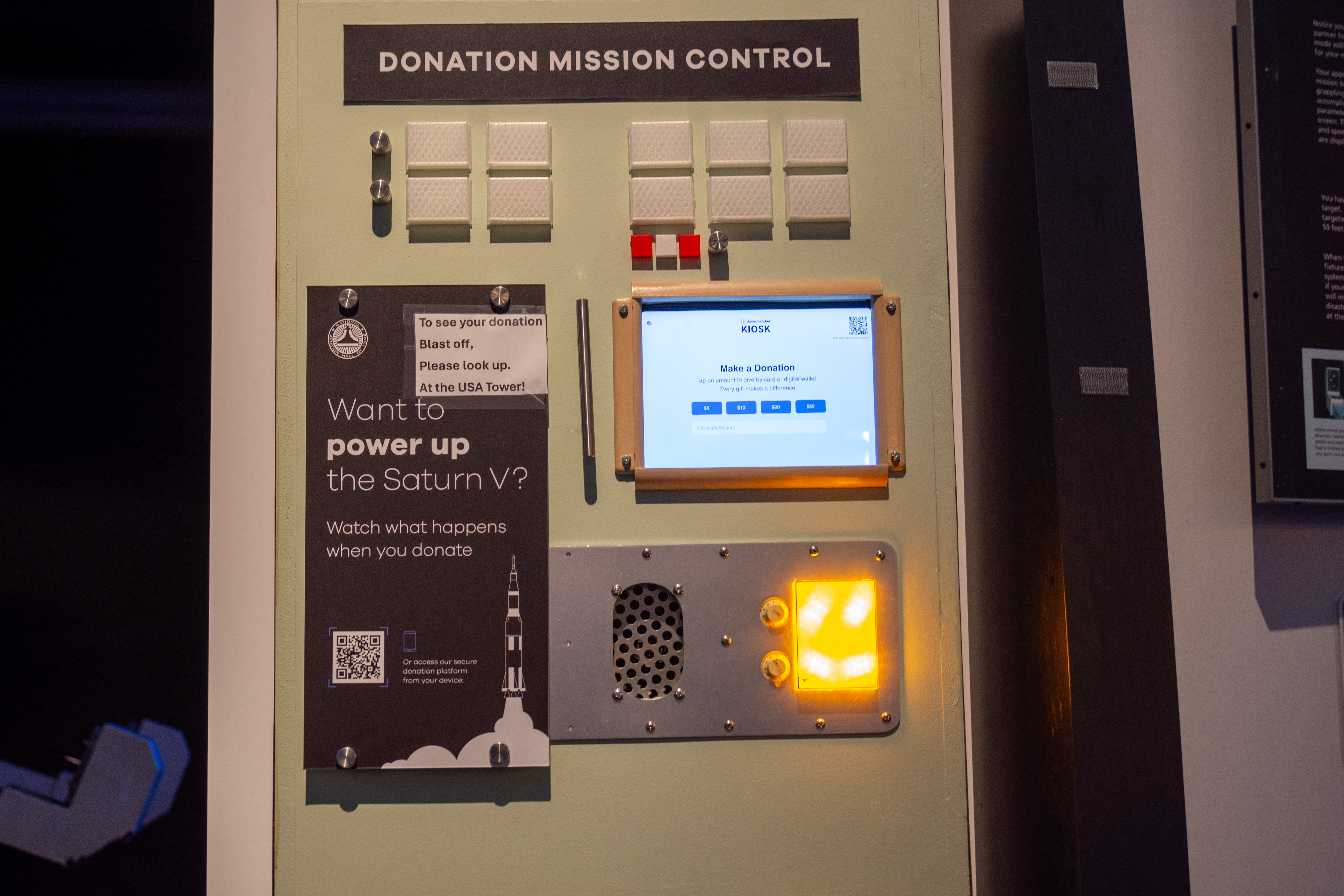 Visitors are urged to participate by using a tiered digital donation system, enabling them to create a positive impact.